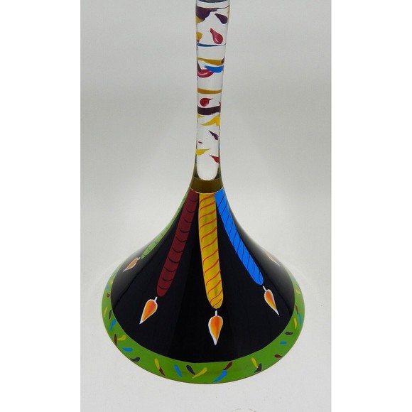 Lolita Collection 50 and Fabulous Hand-Painted Martini Glass Birthday Cocktail - Picture 8 of 12